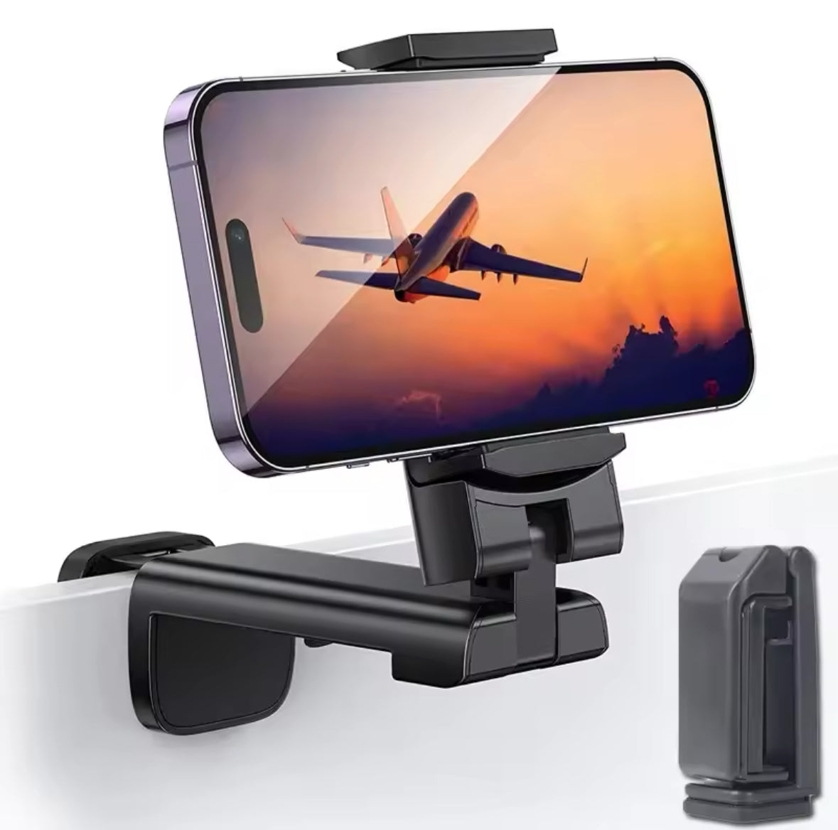 Airplane Seat Phone Holder Portable Clip